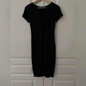 Forever 21+ Black Bodycon T-shirt Dress XL